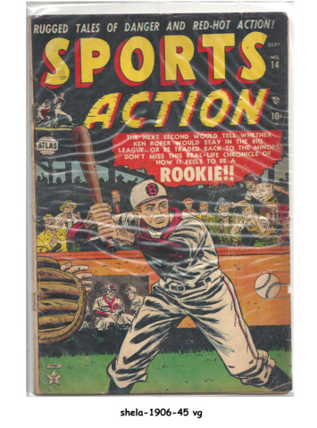 Sports Action #14 © September 1952, Atlas/Marvel Comics